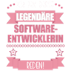 Softwareentwicklerin Codeexpertin süßes Geschenk