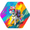 Wanderndes Einhorn