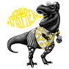 Par T Rex gelb