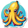 Banana Squid - Comic - Tshirt