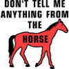 Ne me dites rien du cheval
