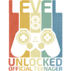 Level 8 Unlocked official teenager