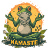 Yoga, Frog, Relaxation, Chilling, Meditation