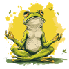 Yoga, Frog, Relaxation, Chilling, Meditation