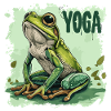 Yoga, Frog, Relaxation, Chilling, Meditation