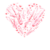 Saxophone Coeur Saxophoniste Saint Valentin