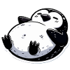 Fat Penguin Funny Penguin Gift