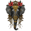 Mandala-Elefant