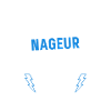 T-shirt Nageur Génial