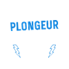 T-shirt Plongeur Génial