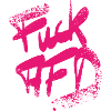 FCK AFD speckled pink