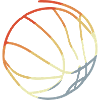 Basketball Retro Stil