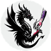 Stylish Tattooed Dragon