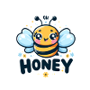Oh miel - Illustration d’abeilles