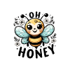 Oh miel - Illustration d’abeilles