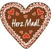Heart Madl Gingerbread Heart