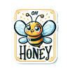 Oh miel - Illustration d’abeilles