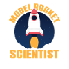 Model Rocket Scientist Kosmonaut Geschenk