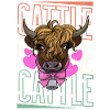 Scottish Highland Cattle Farm Farmer