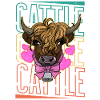 Scottish Highland Cattle Farm Farmer