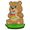 Bear Easter Paint