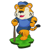 Tiger Baseball Baseball Bat