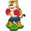Tiger Boxer Boxing Gloves Boxing