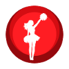 Girlie Cheerleader Girl