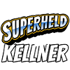 Superheld, clever getarnt als Kellner