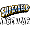 Superheld, clever getarnt als Ingenieur