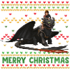 Come addestrare il tuo drago Ugly Christmas Design