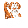 Brittany Spaniel I Love Dad