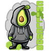 Chillcado - Avocado with Hoodie