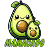 Mamacado pregnant with baby avocado