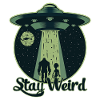 Stay Weird - UFO, Alien