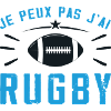 I can't I rugby