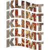 Klimt wave effect t-shirt