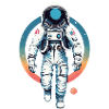L’astronaute dans l’espace