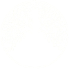 Ukulele tree Mandala white