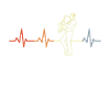 Saxophonist Heart Line ECG