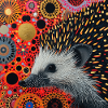 igel, bunt, tier, geschenk, geschenkidee