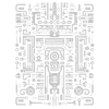 Electro Tribal Pattern