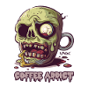 Coffee Addicted Zombie Mug