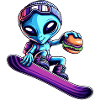 Alien Snowboard Hamburg Aventure