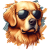 Golden Retriver The Pilot