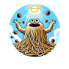 Funny Atheist Flying Spaghetti Monster