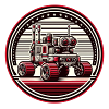"Celestial Explorer" - Space Rover Badge