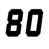 Nummer achtzig 80