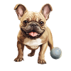 Propriétaire d'un chien Frenchie Chiens