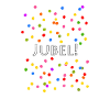 Jubel Konfetti Silvester Karneval